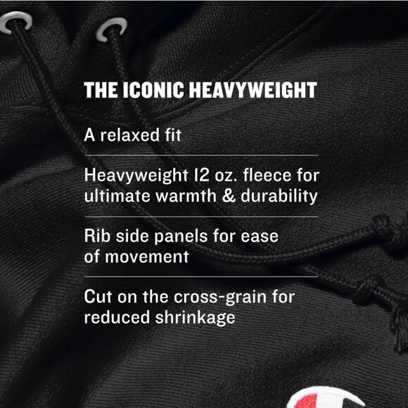 Reverse Weave Champion Hoodie (Men XSmall) - Picture 7 of 8